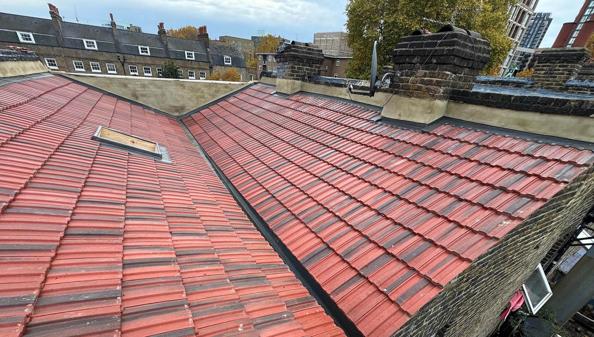 H95 Roofing blog feature image showing roof maintenance work
