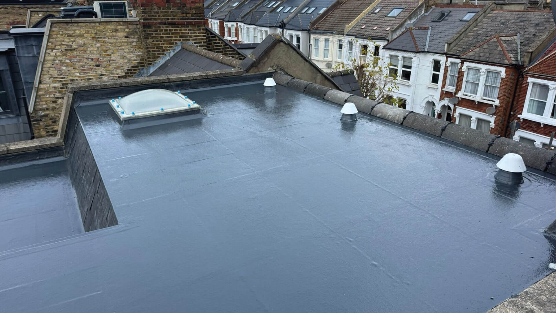 Clapham-South-SW12 Roofing project in Clapham South SW12 by H95 Roofing